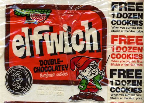 Keebler Elfwich Cookie Wrapper C 1971 Dan Goodsell Flickr