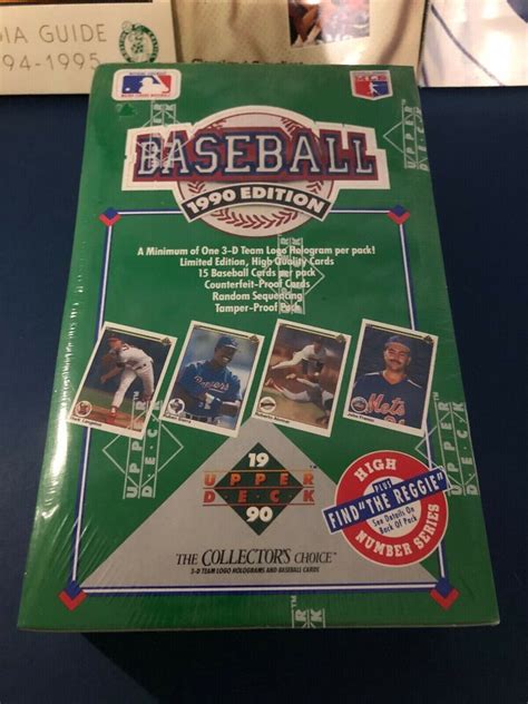 1990 Upper Deck High Series Baseball Cards Factory Sealed WAX PACK From