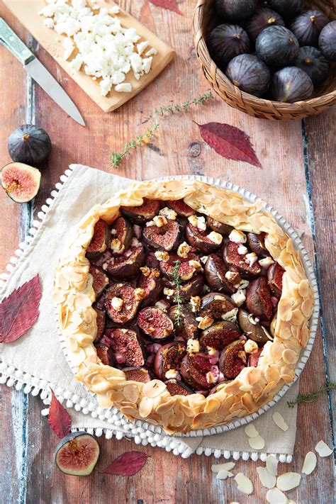 Tarte Rustique Figues Et Feta Parfum E Au Thym Recettes De Cuisine