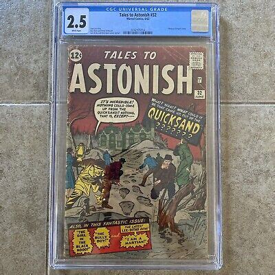 Tales To Astonish Cgc Atlas Comics Steve Ditko Jack Kirby