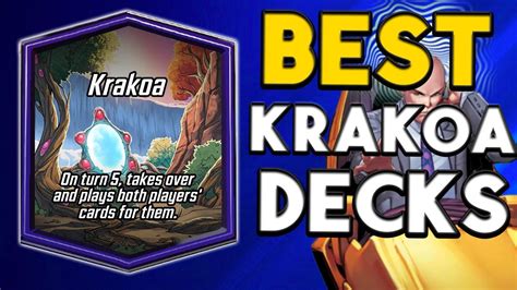 Best Krakoa Decks For All Pools Marvel Snap Youtube