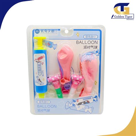 Balloon set လမတဘလ လထတပ 9010 Golden Tiger Stationery