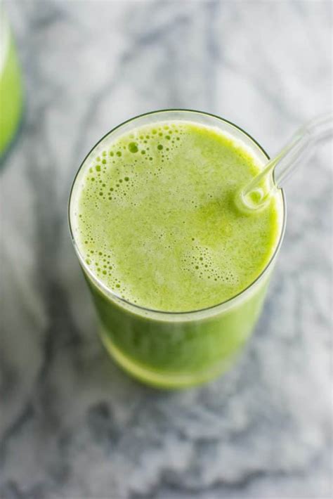 Green Juice Recipe With Cucumbers Romaine Celery And Apples