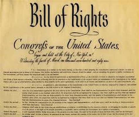 English Bill Of Rights Documents