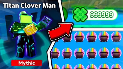 OMG New Clever GLITCH For Titan Clover Man Toilet Tower Defense