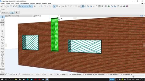 Cr Ation D Une Fen Tre Personnalis E Avec Archicad Youtube