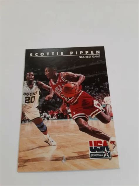 SKYBOX 1992 SCOTTIE Pippen Team USA Basketball 67 Chicago Bulls NBA