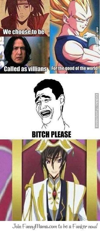 Funny Mama Lelouch Code Geass Anime Funny Anime Memes Funny