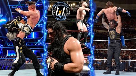 Las 10 Mejores Luchas De Roman Reigns YouTube