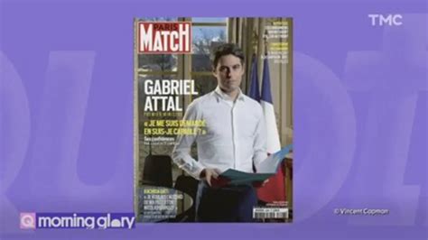 Replay Quotidien Du 18012024 Morning Glory Gabriel Attal Pose Pour Une Séance Photo Dans