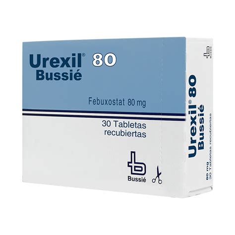 Urexil 80mg 30 Tabletas Drogas Exito