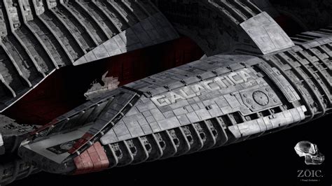 Battlestar Galactica Ship Wallpaper