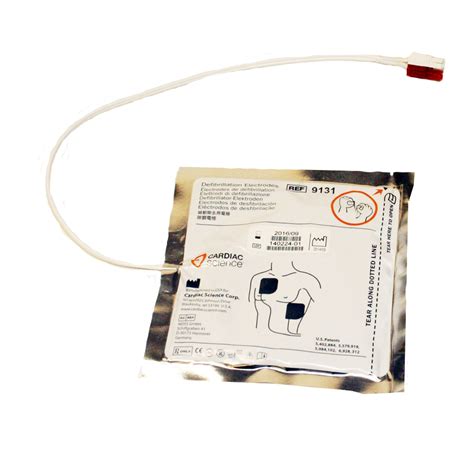 Cardiac Science Powerheart G3 Aed Polarized Adult Defibrillator Pads