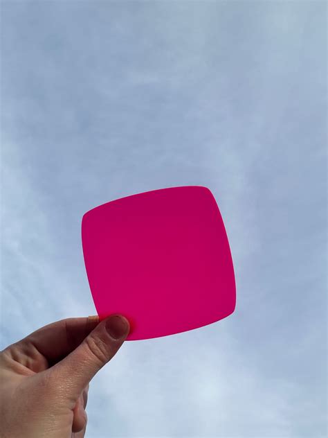 Delights Details Fluorescent Pink Acrylic Sheet Delightful Details Pink Acrylic Sheet