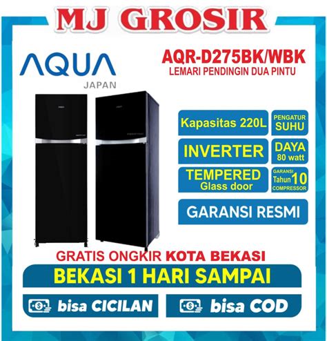 Jual Kulkas Aqua Pintu Asi Room Original Murah Diskon April