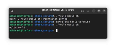 Bash Basics 1 Create And Run Your First Bash Shell Script