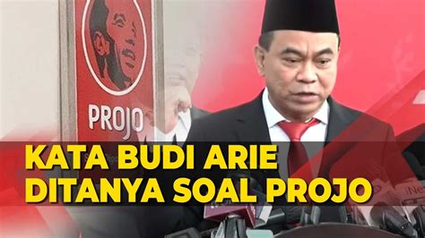 Kata Budi Arie Saat Ditanya Soal Nasib Projo Usai Dilantik Jadi