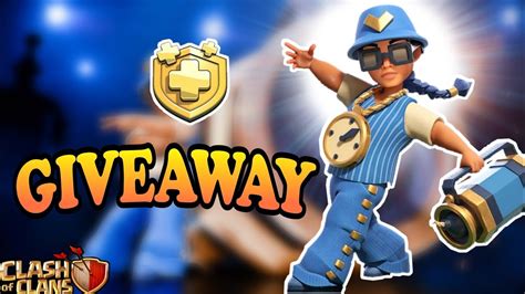 August Gold Pass Giveaway New Party Champion Skin Clash Of Clans