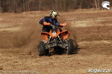 Zdjęcia KTM XC 525 quad sportowy Marcin Grochowski KTM XC 525