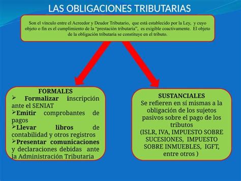 LA RELACION TRIBUTARIA Y SUS ELEMENTOS Pptx