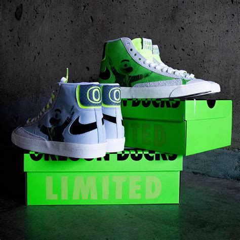 Nike Blazer Mid 77 Oregon Ducks Pe Nice Kicks