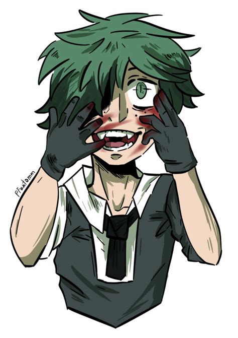 Villaindeku Villain Deku Izuku Midoriya Bnha Myheroacad PNG Share