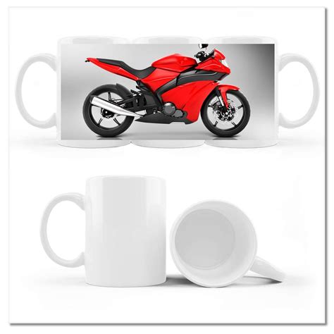 Kubek Ceramiczny Motocykl Ml Zesmakiem Bia Y Zesmakiem