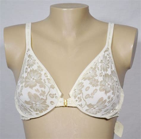 Victorias Secret New Nwt White Unlined Lace Bra 38d Front Closure