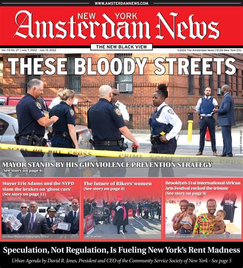 New York Amsterdam News Issue July By Amsterdamnews Issuu