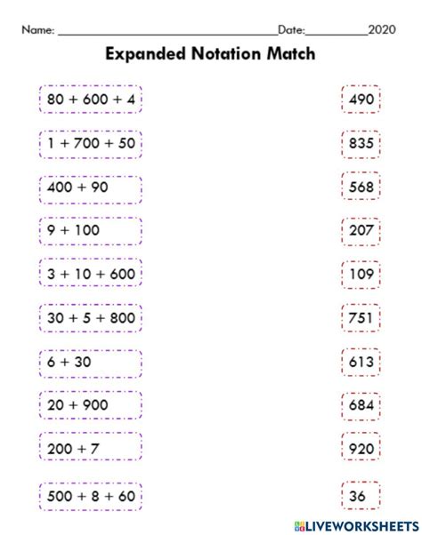 Expanded Form Multiplication Worksheets - Printable Worksheets