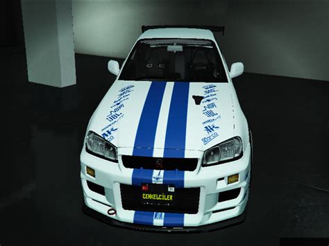 Nissan Skyline R Livery Gta Mods