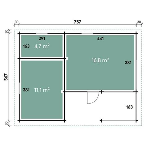 Wolff Finnhaus Gartenhaus Rh N Au Enma Inkl Dach Berstand B X T