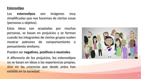 INFORMACION PREJUICIO ESTEREOTIPO Nivel Primaria PPT