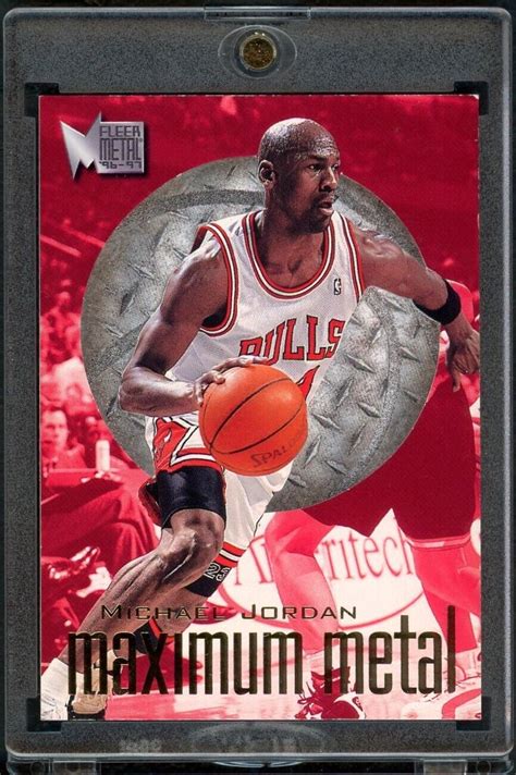 Michael Jordan 1996 Metal 4 Maximum Metal Price Guide Sports Card