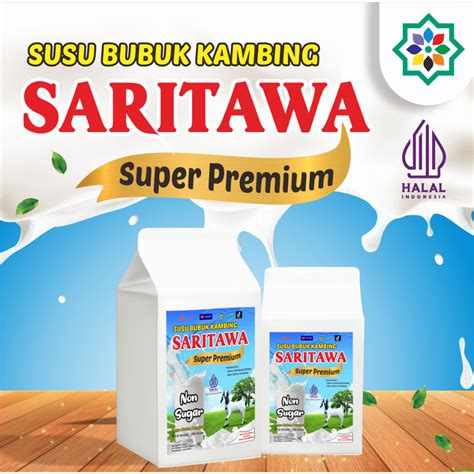 Jual Susu Kambing SARITAWA Super Premium 500g Non Sugar Shopee Indonesia