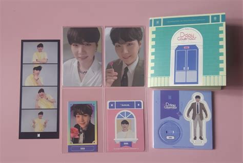 Festa D Day Calendar Yoongi Set Hobbies Toys Memorabilia