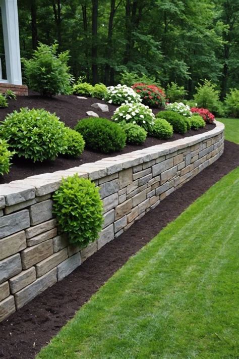 20 Ways To Turn Your Sloped Yard Into A Retaining Wall Masterpiece In