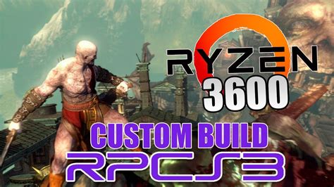 GOD OF WAR ASCENSION RPCS3 CUSTOM BUILD EMULADOR DE PS3 AMD RYZEN