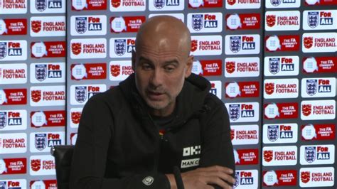 Guardiola Previews Liverpool Manchester City Community Shield Video