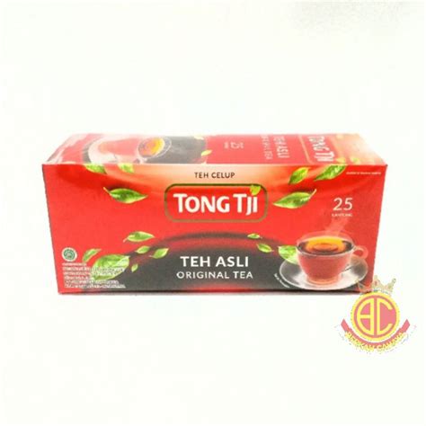 Teh Celup Tong Tji Original Isi 25 Kantong Lazada Indonesia