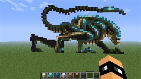 Xenomorph Minecraft Pixel By Superpika293 On Deviantart