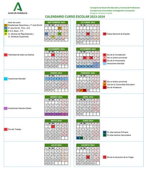 Calendario 2023 Escolar 2024 Andalucia Mapa Provincias Rdp Client