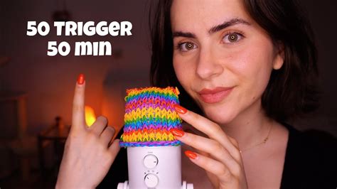 ASMR 50 Trigger In 50 Minuten YouTube