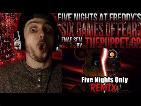 Vapor Reacts Fnaf Sfm Fnaf Song Remix Animation Six Games Of