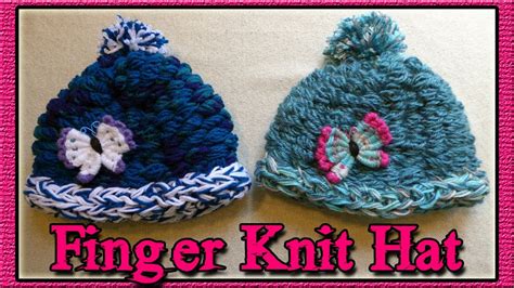 Finger Knitting Idea - Inky Knits