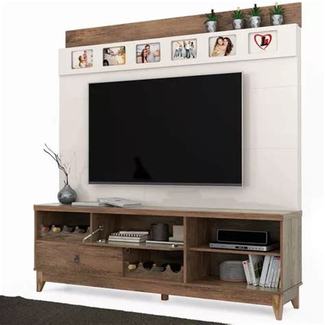 Estante Home Theater Para Tv At Pol Zeus Avel Off Whit Mercadolivre