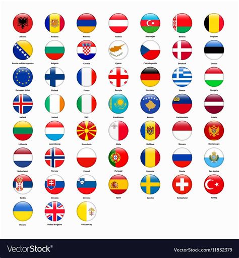 Les Continents Free Preview Bird Art Countries Vector Free Flag