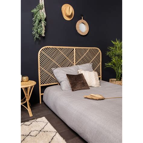 T Te De Lit En Rotin Cm Maisons Du Monde T Te De Lit En Rotin