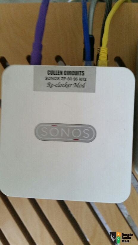 Sonos Z Cullen Circuits Mod Wyred Sound Nordost S Purple Flare