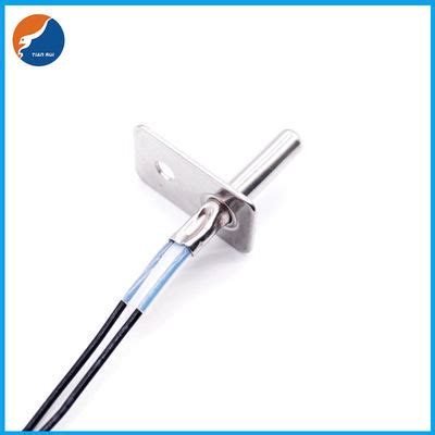 5K 10K 50K 100K NTC Temperature Sensors Customized T Type Flange